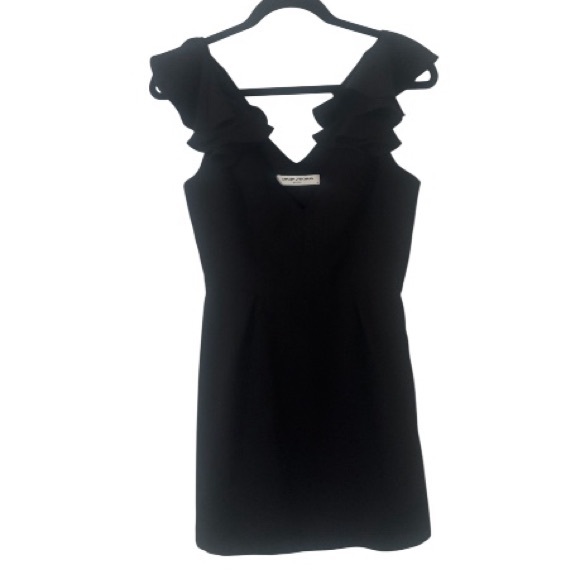 Amanda Uprichard Gimlet Ruffled Cutout Dress - Picture 4 of 6